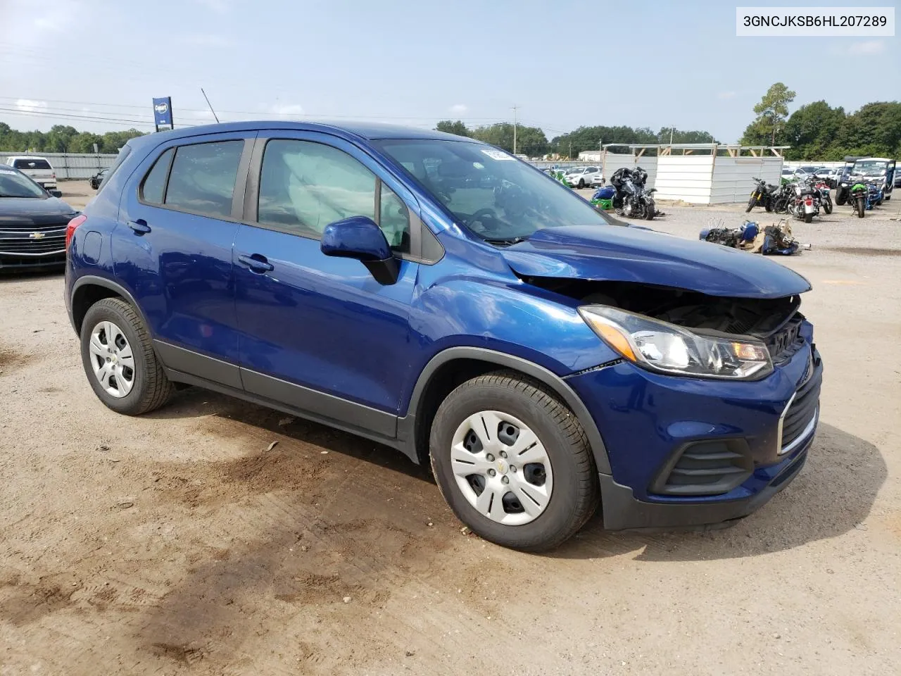 2017 Chevrolet Trax Ls VIN: 3GNCJKSB6HL207289 Lot: 67596274