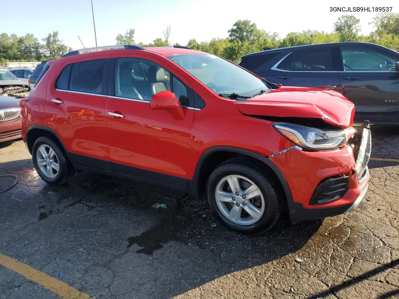 2017 Chevrolet Trax 1Lt VIN: 3GNCJLSB9HL189537 Lot: 67712794