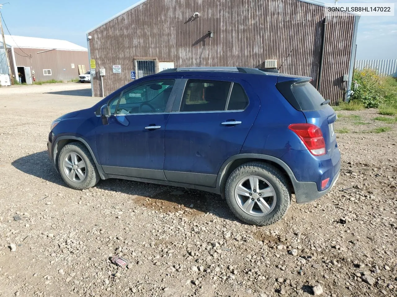 2017 Chevrolet Trax 1Lt VIN: 3GNCJLSB8HL147022 Lot: 67922754