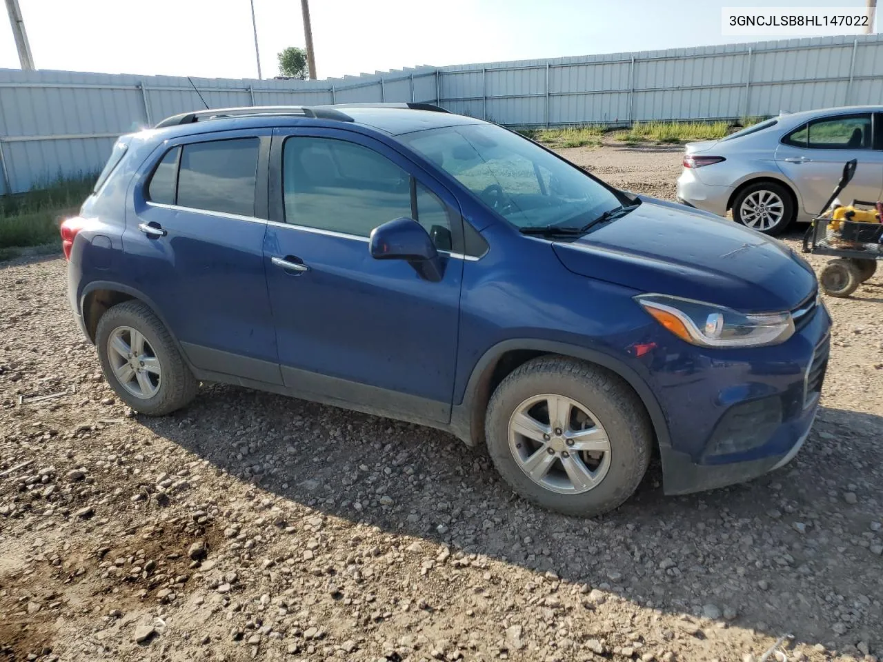 3GNCJLSB8HL147022 2017 Chevrolet Trax 1Lt