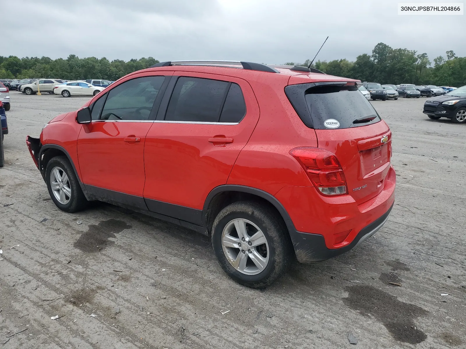 2017 Chevrolet Trax 1Lt VIN: 3GNCJPSB7HL204866 Lot: 68052314