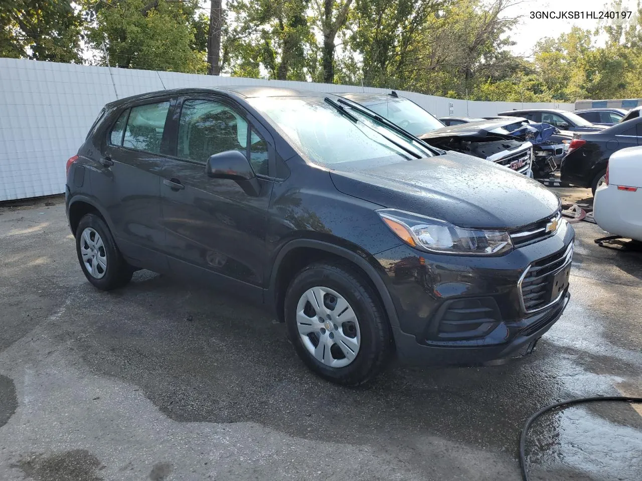 3GNCJKSB1HL240197 2017 Chevrolet Trax Ls