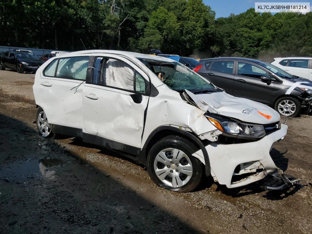 2017 Chevrolet Trax Ls VIN: KL7CJKSB9HB181214 Lot: 68804804