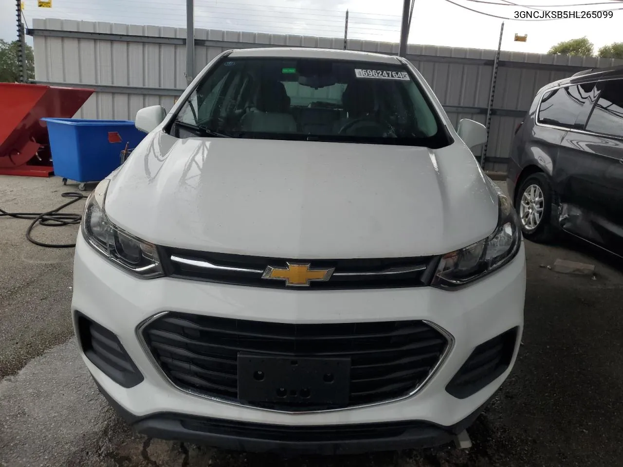 2017 Chevrolet Trax Ls VIN: 3GNCJKSB5HL265099 Lot: 69624764