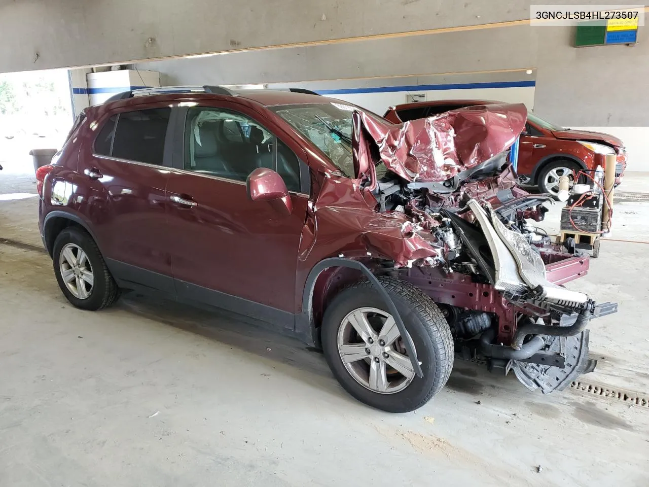 2017 Chevrolet Trax 1Lt VIN: 3GNCJLSB4HL273507 Lot: 69819624