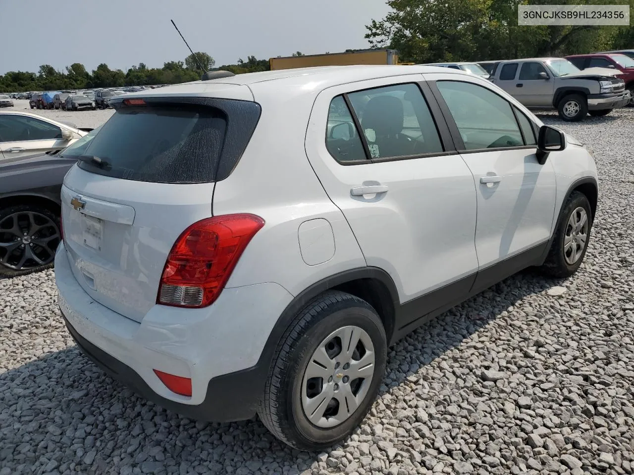 2017 Chevrolet Trax Ls VIN: 3GNCJKSB9HL234356 Lot: 70589434