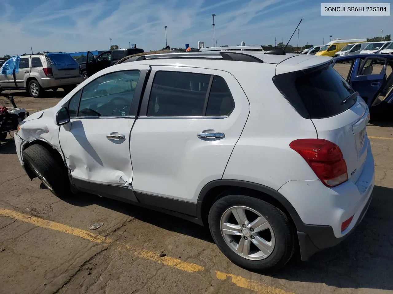 2017 Chevrolet Trax 1Lt VIN: 3GNCJLSB6HL235504 Lot: 70826384