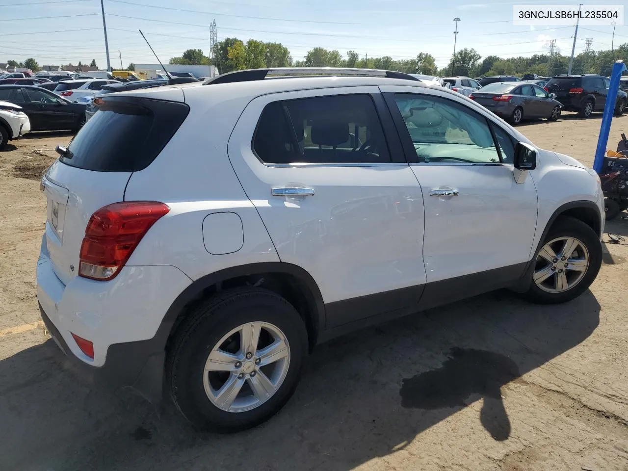 2017 Chevrolet Trax 1Lt VIN: 3GNCJLSB6HL235504 Lot: 70826384