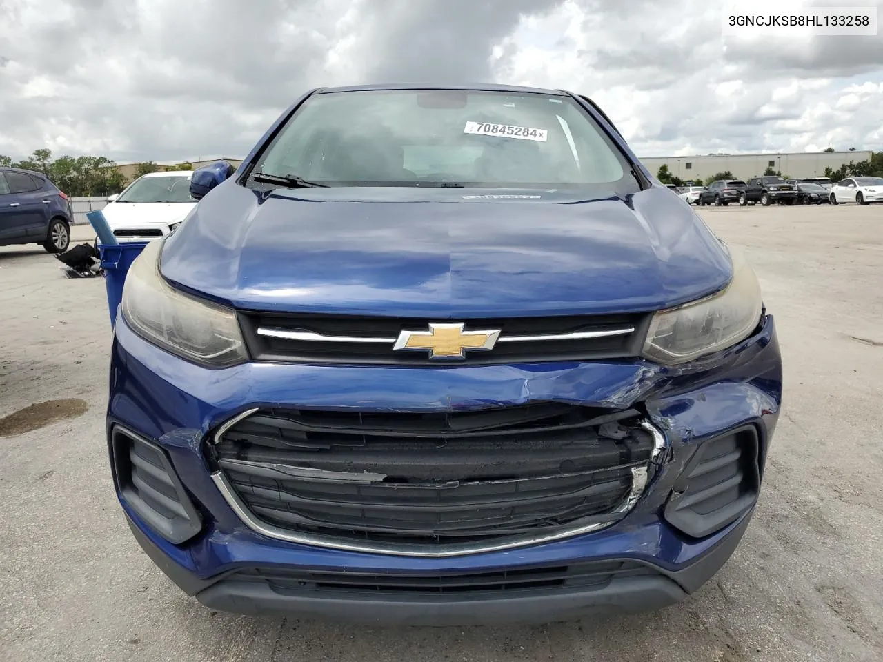 2017 Chevrolet Trax Ls VIN: 3GNCJKSB8HL133258 Lot: 70845284