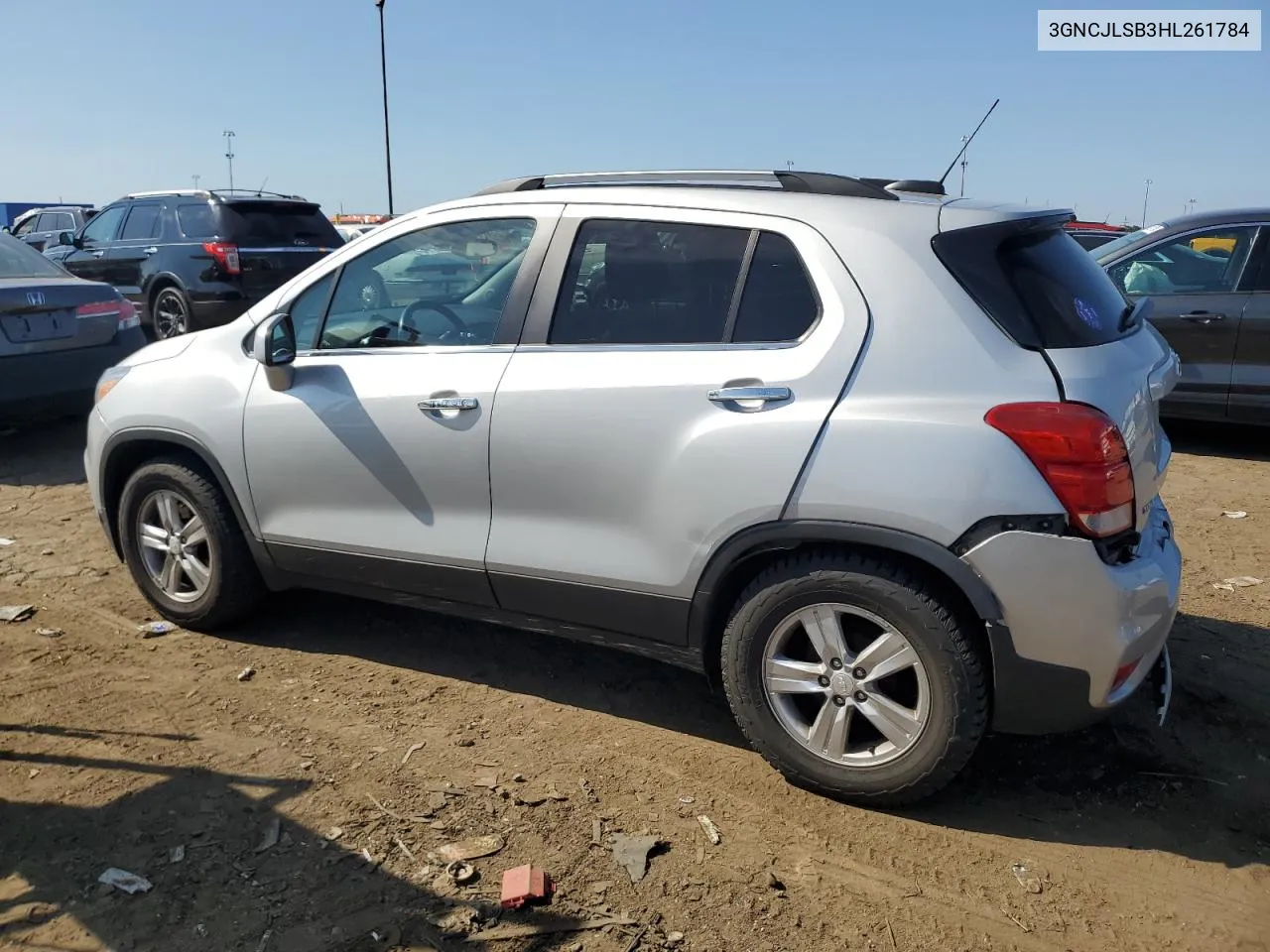 2017 Chevrolet Trax 1Lt VIN: 3GNCJLSB3HL261784 Lot: 71659594