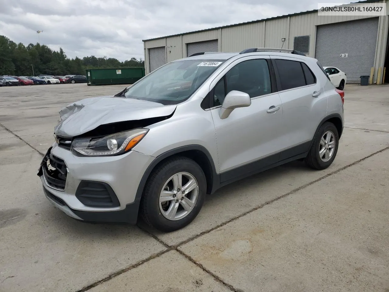 3GNCJLSB0HL160427 2017 Chevrolet Trax 1Lt