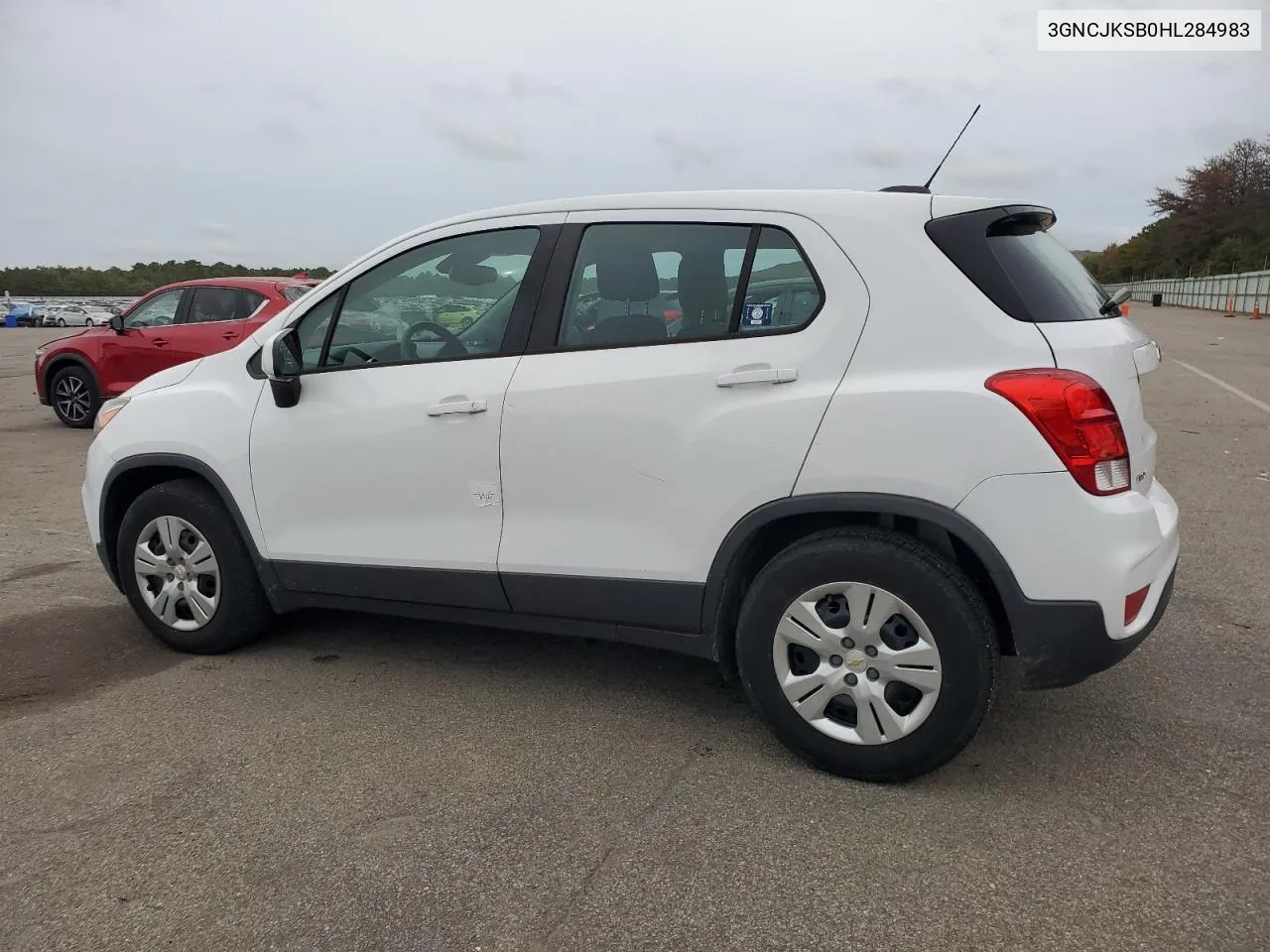 2017 Chevrolet Trax Ls VIN: 3GNCJKSB0HL284983 Lot: 71853274