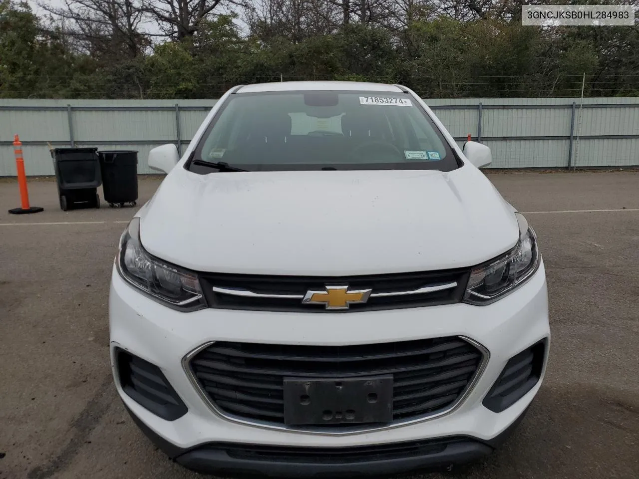 3GNCJKSB0HL284983 2017 Chevrolet Trax Ls