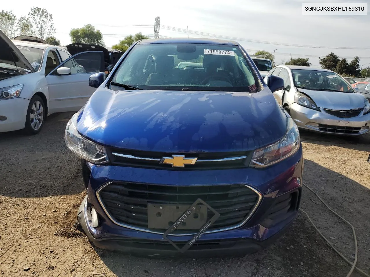 2017 Chevrolet Trax Ls VIN: 3GNCJKSBXHL169310 Lot: 71990774