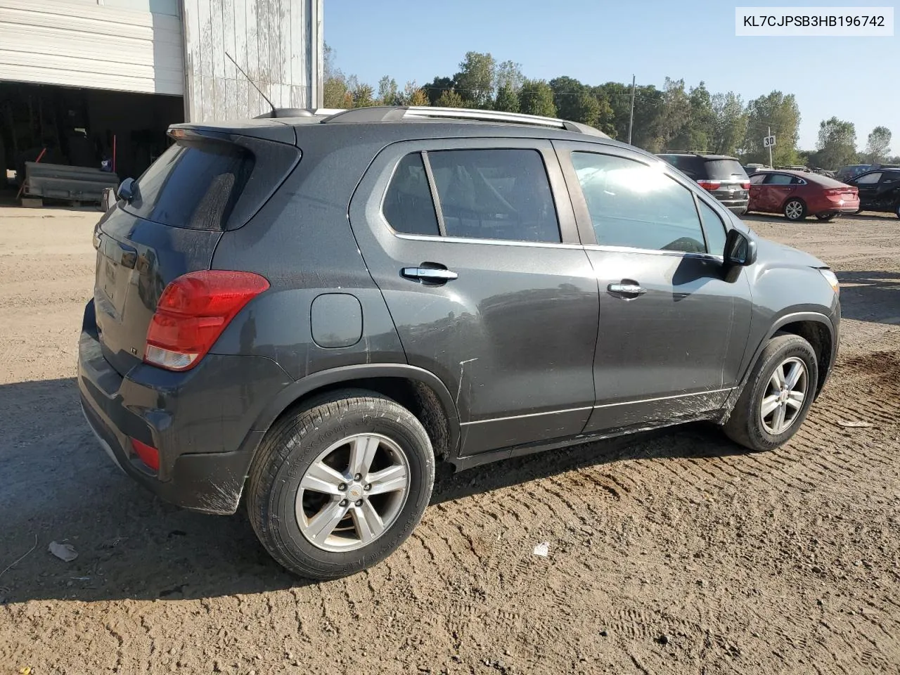 2017 Chevrolet Trax 1Lt VIN: KL7CJPSB3HB196742 Lot: 72034484