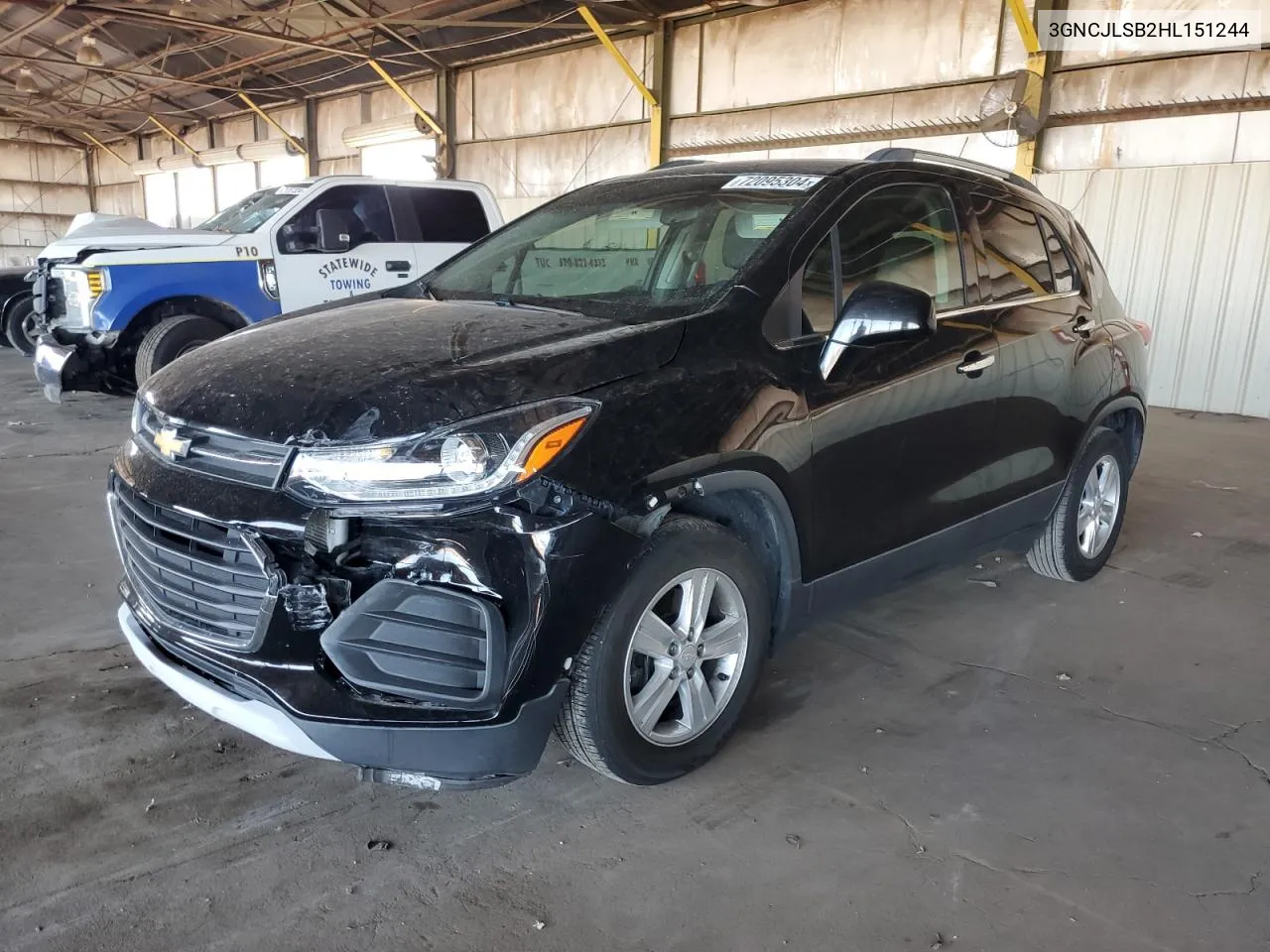 2017 Chevrolet Trax 1Lt VIN: 3GNCJLSB2HL151244 Lot: 72095304