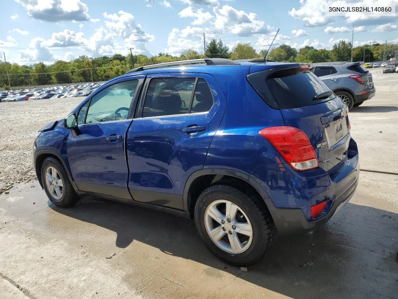 2017 Chevrolet Trax 1Lt VIN: 3GNCJLSB2HL140860 Lot: 72253884