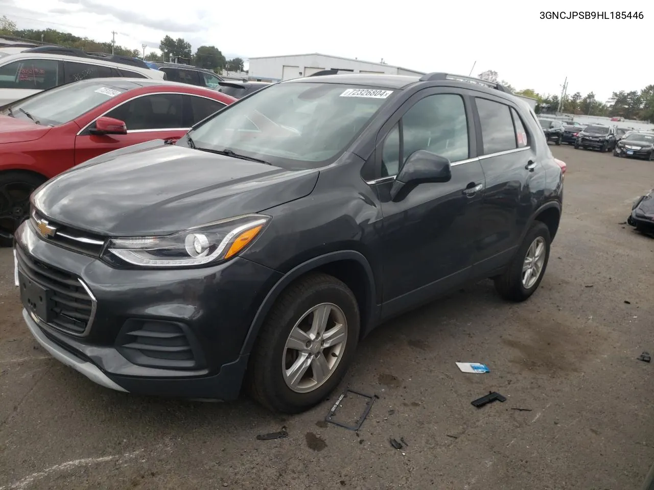 2017 Chevrolet Trax 1Lt VIN: 3GNCJPSB9HL185446 Lot: 72326804