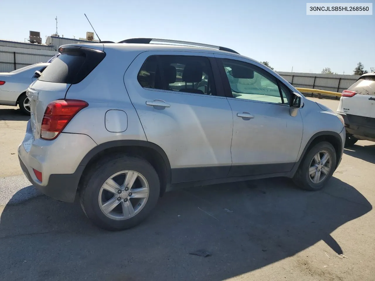 2017 Chevrolet Trax 1Lt VIN: 3GNCJLSB5HL268560 Lot: 72602504