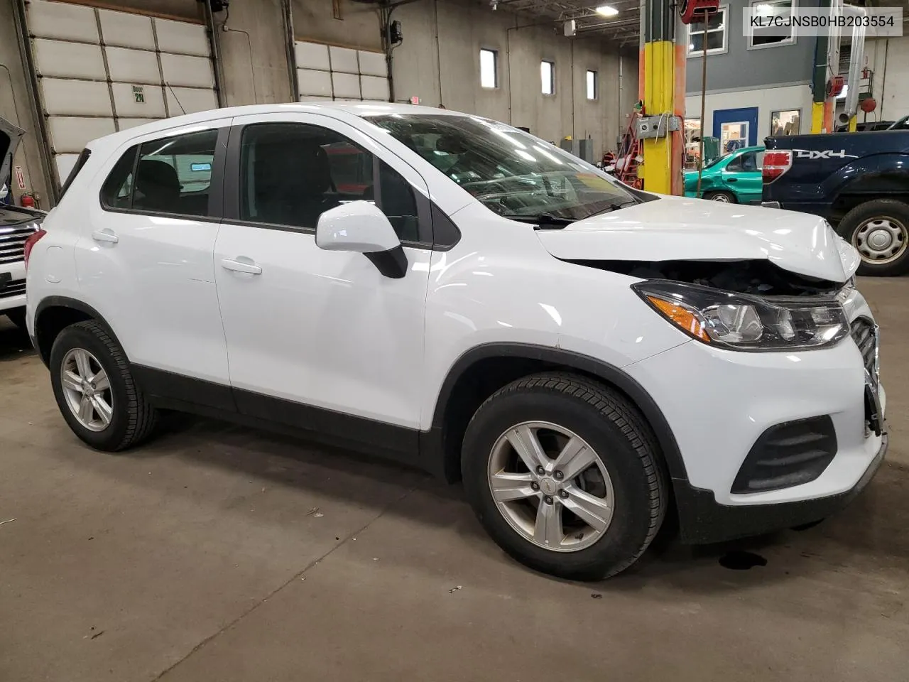 2017 Chevrolet Trax Ls VIN: KL7CJNSB0HB203554 Lot: 72797814