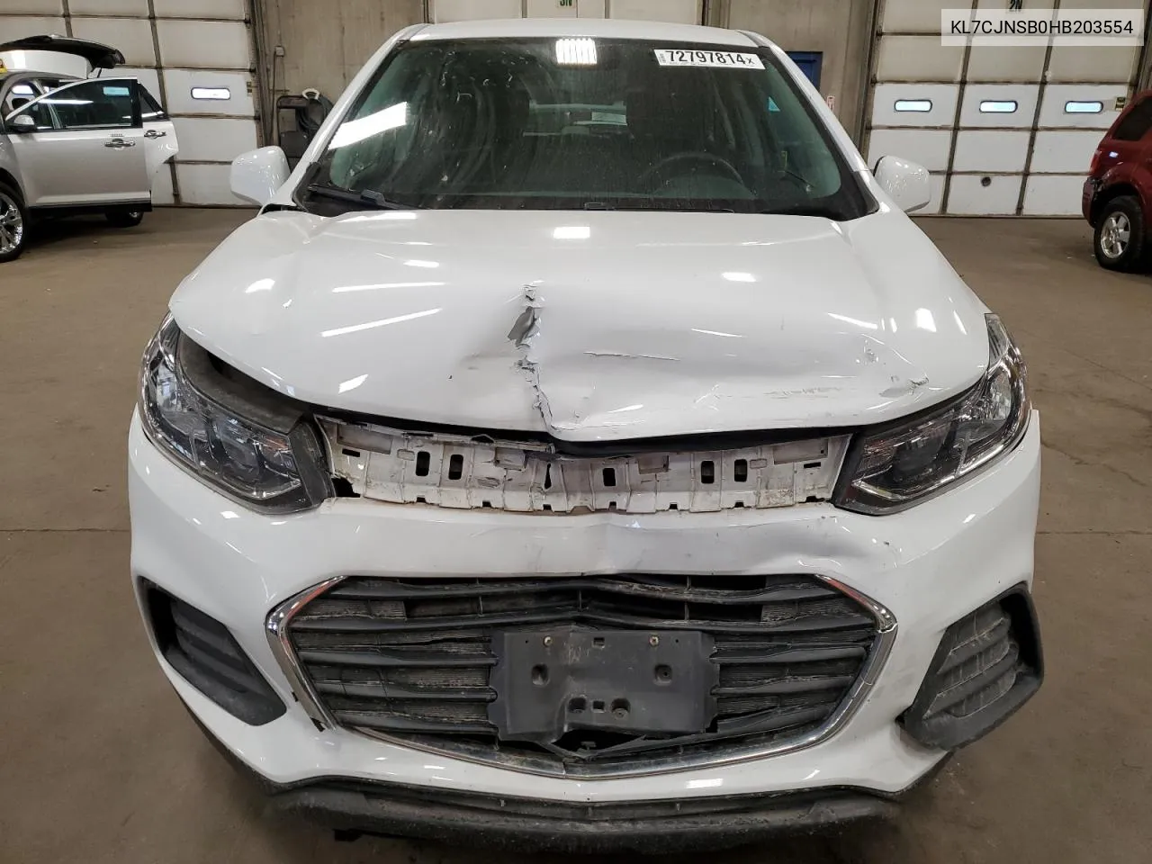 KL7CJNSB0HB203554 2017 Chevrolet Trax Ls