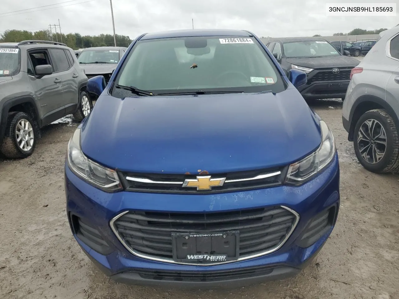 3GNCJNSB9HL185693 2017 Chevrolet Trax Ls