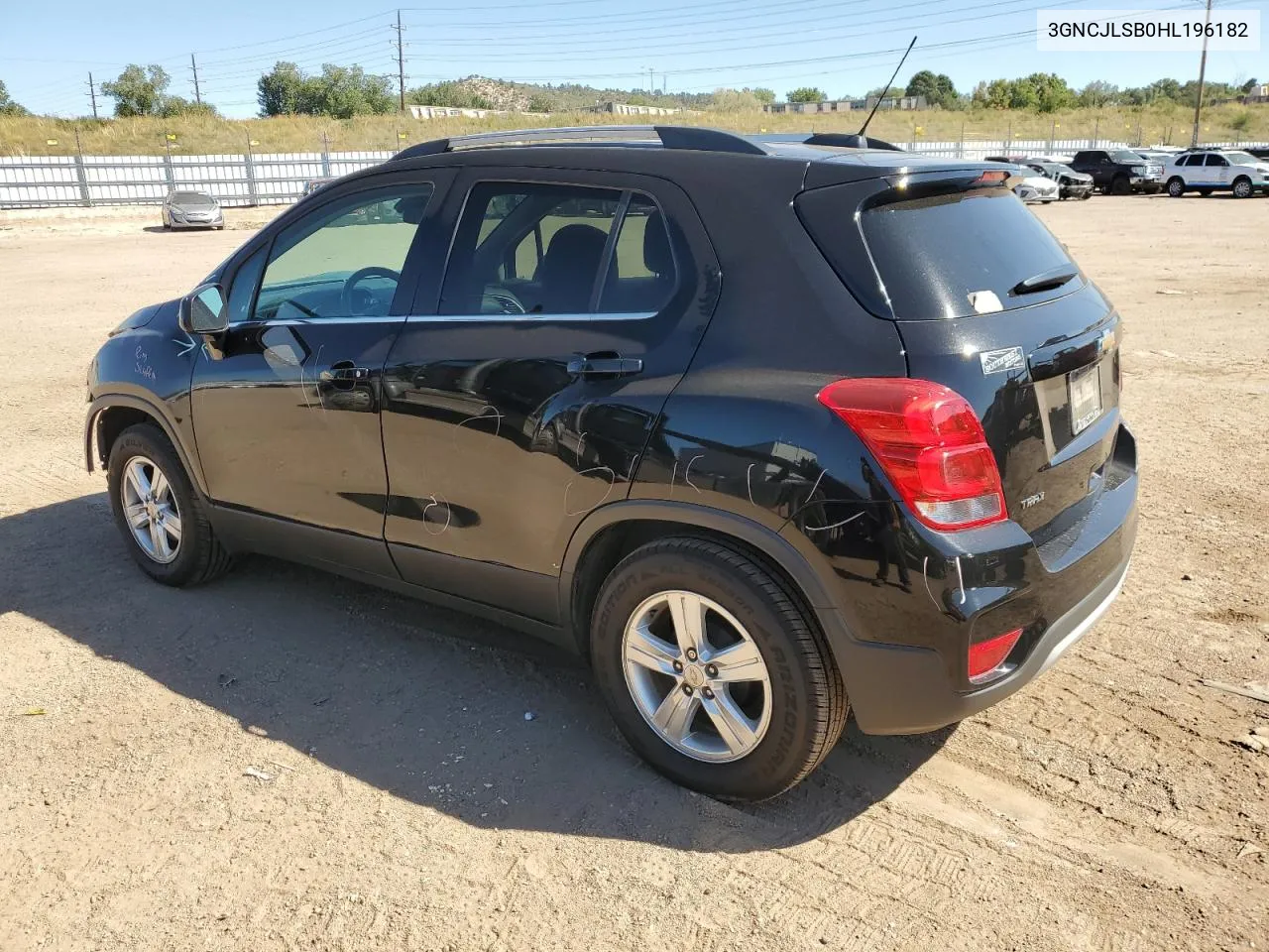 2017 Chevrolet Trax 1Lt VIN: 3GNCJLSB0HL196182 Lot: 72911724