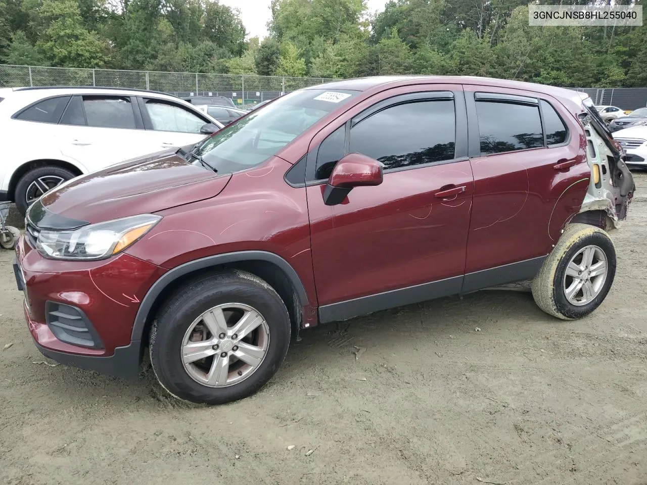 2017 Chevrolet Trax Ls VIN: 3GNCJNSB8HL255040 Lot: 73065594