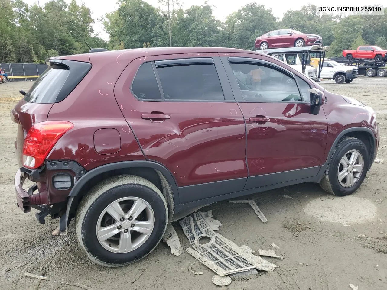 2017 Chevrolet Trax Ls VIN: 3GNCJNSB8HL255040 Lot: 73065594