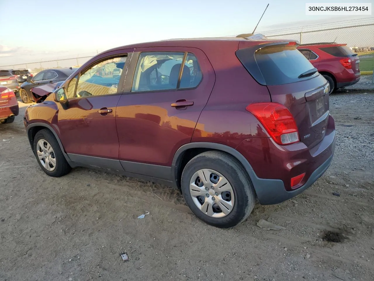 3GNCJKSB6HL273454 2017 Chevrolet Trax Ls