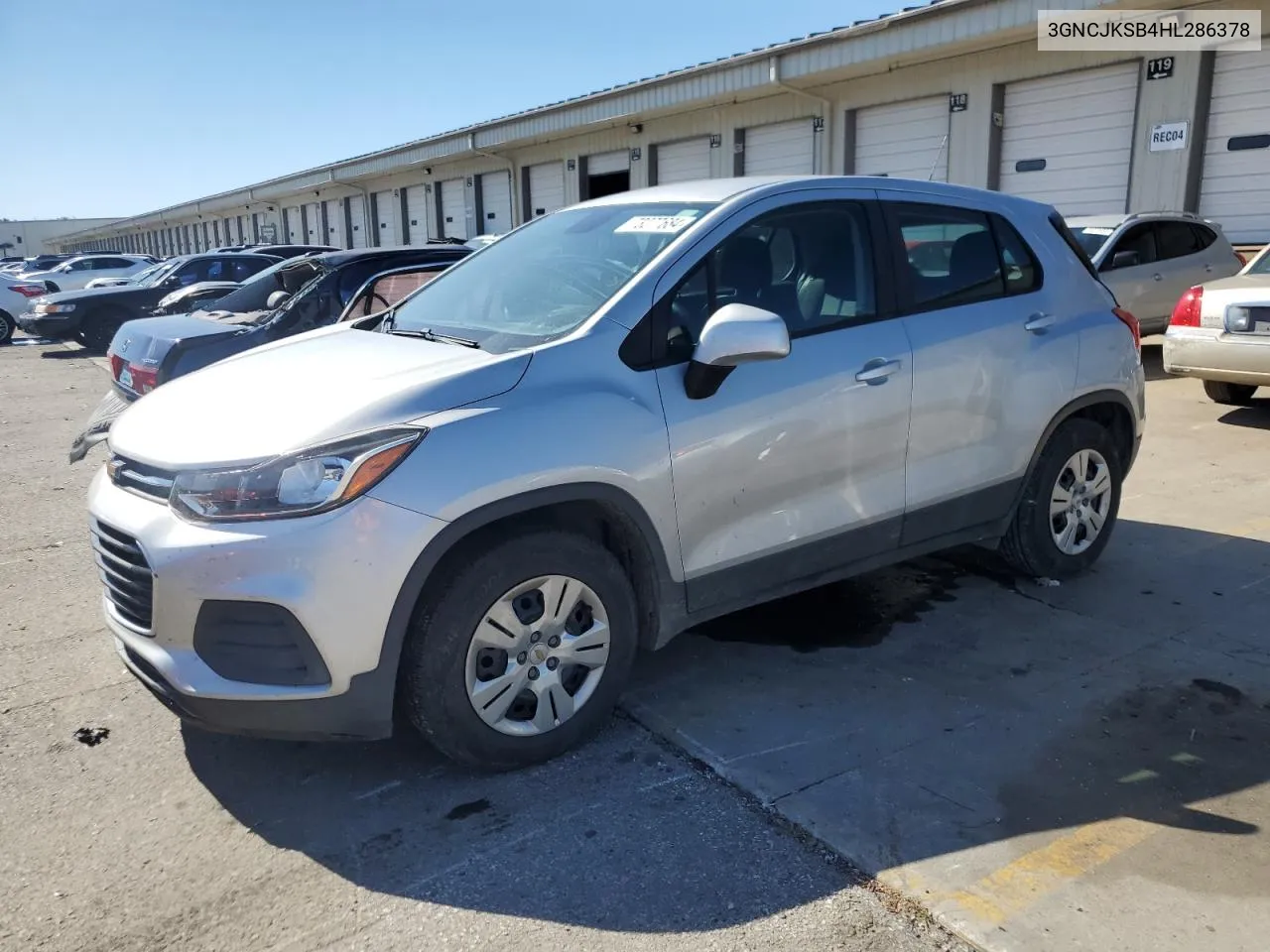 2017 Chevrolet Trax Ls VIN: 3GNCJKSB4HL286378 Lot: 73277684