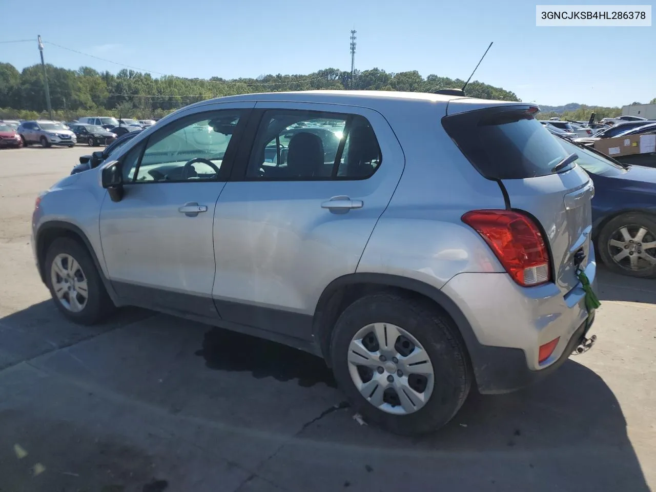 2017 Chevrolet Trax Ls VIN: 3GNCJKSB4HL286378 Lot: 73277684