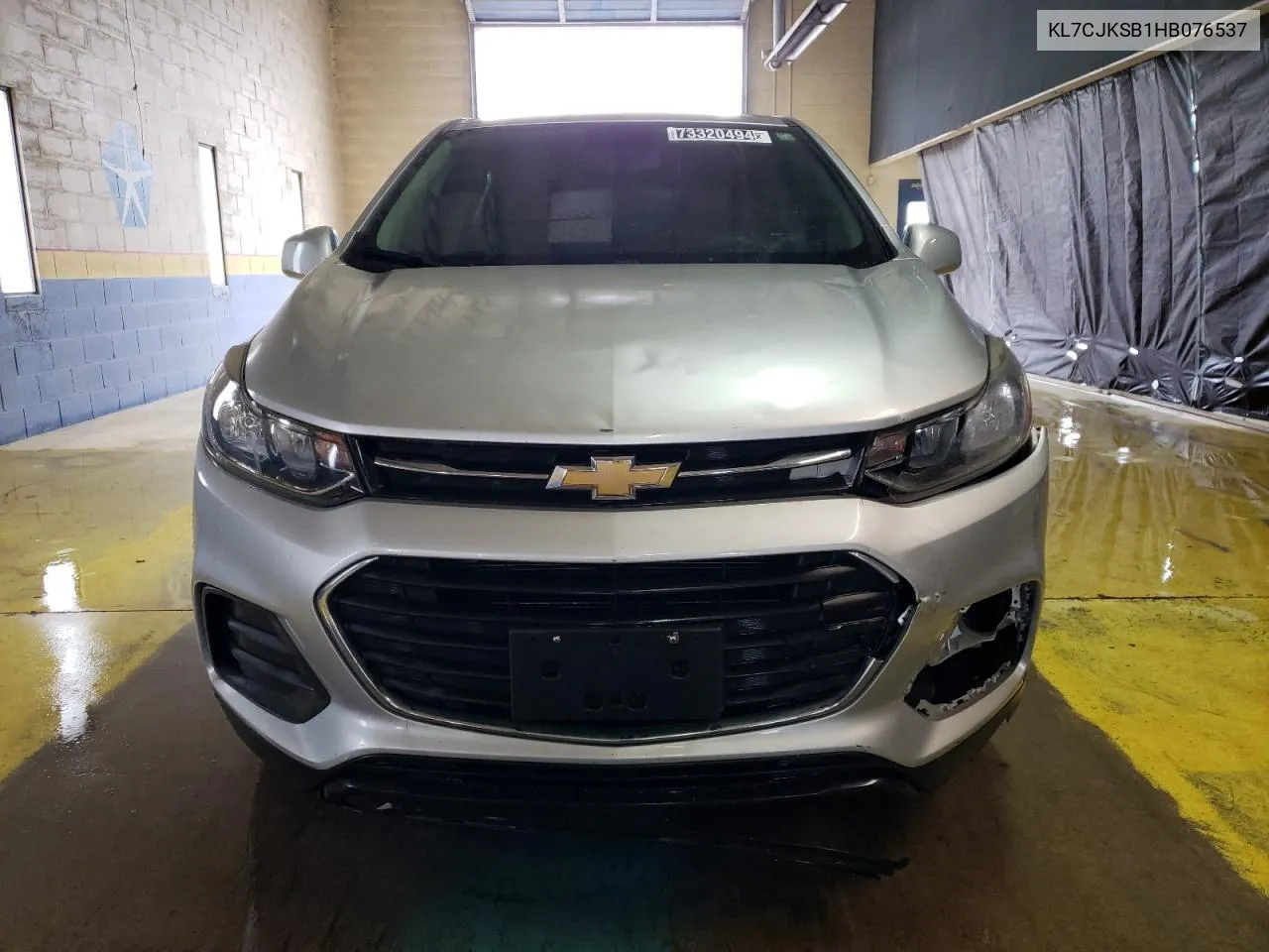 2017 Chevrolet Trax Ls VIN: KL7CJKSB1HB076537 Lot: 73320494