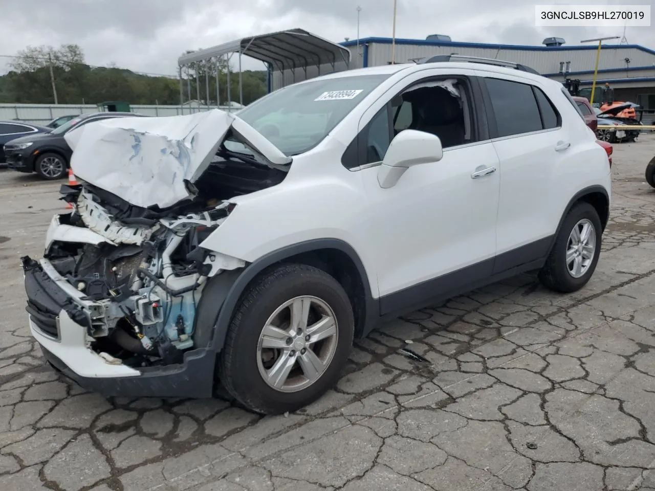 2017 Chevrolet Trax 1Lt VIN: 3GNCJLSB9HL270019 Lot: 73438994