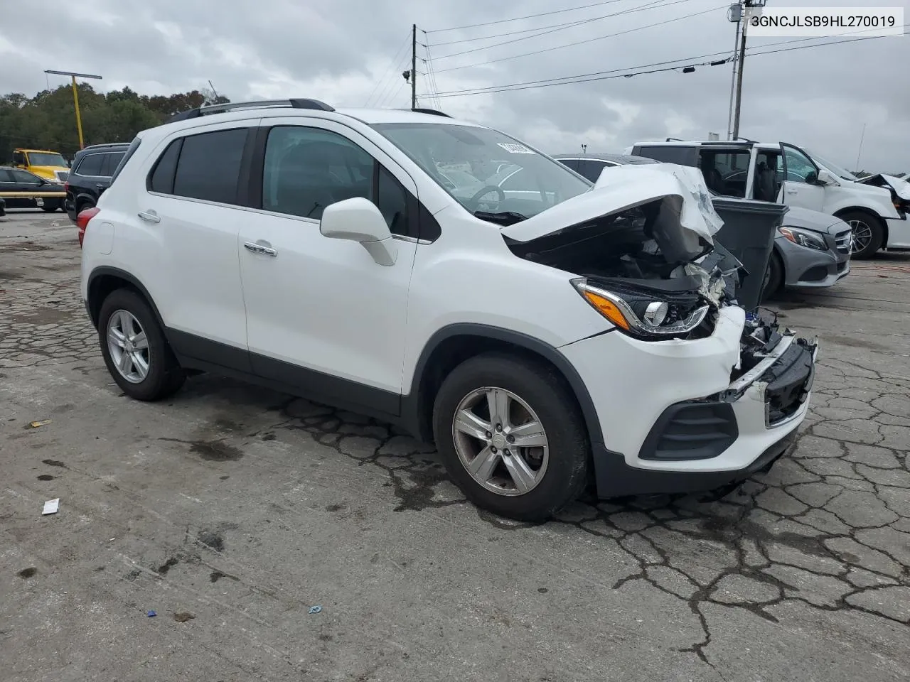 2017 Chevrolet Trax 1Lt VIN: 3GNCJLSB9HL270019 Lot: 73438994