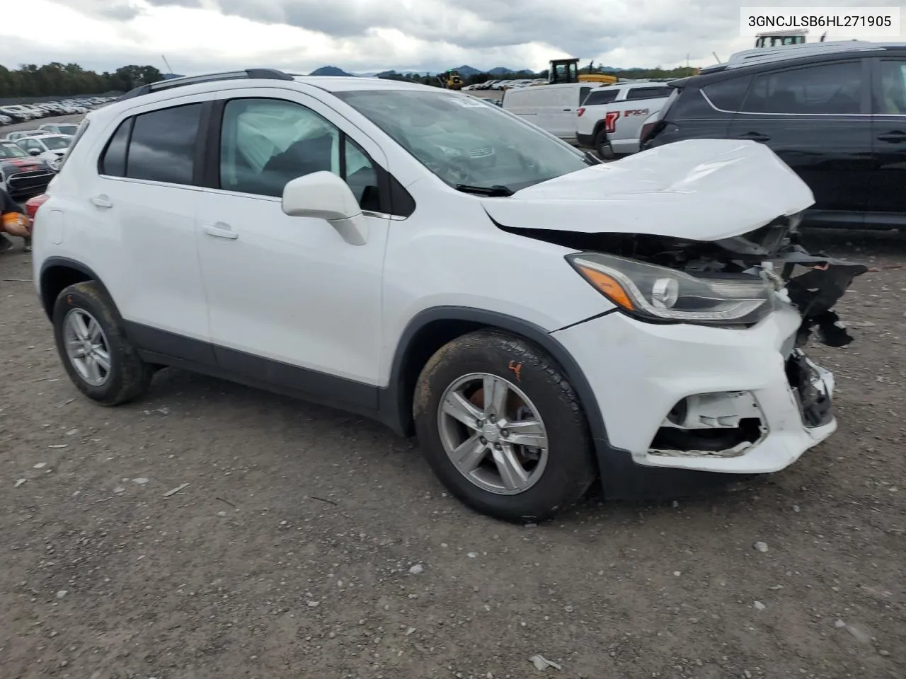 2017 Chevrolet Trax 1Lt VIN: 3GNCJLSB6HL271905 Lot: 73492004