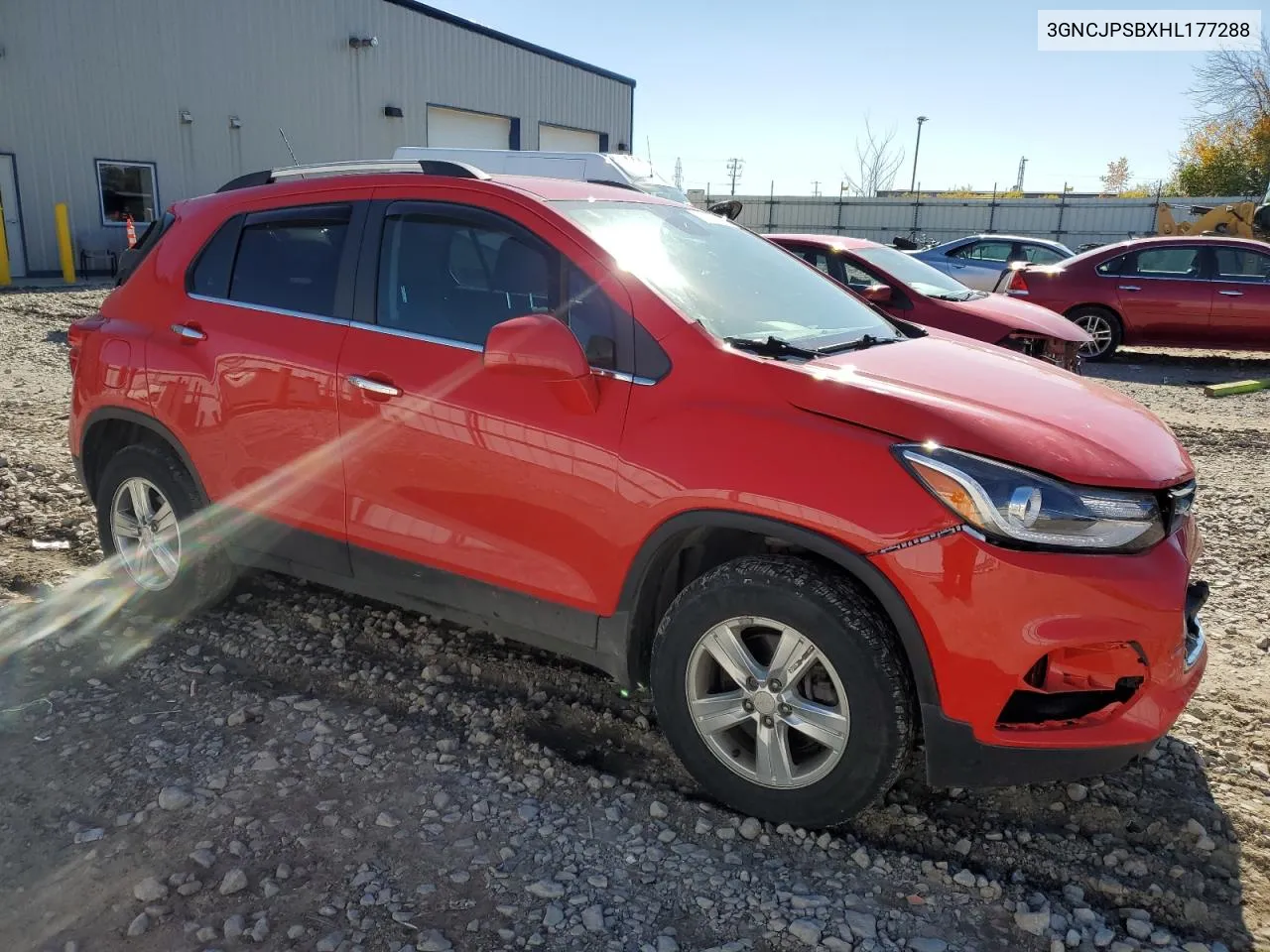 2017 Chevrolet Trax 1Lt VIN: 3GNCJPSBXHL177288 Lot: 73498644