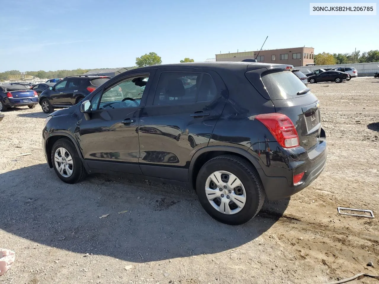 2017 Chevrolet Trax Ls VIN: 3GNCJKSB2HL206785 Lot: 73663744