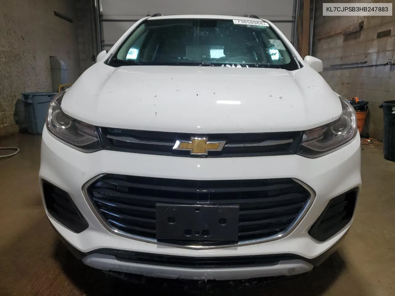 2017 Chevrolet Trax 1Lt VIN: KL7CJPSB3HB247883 Lot: 73858984