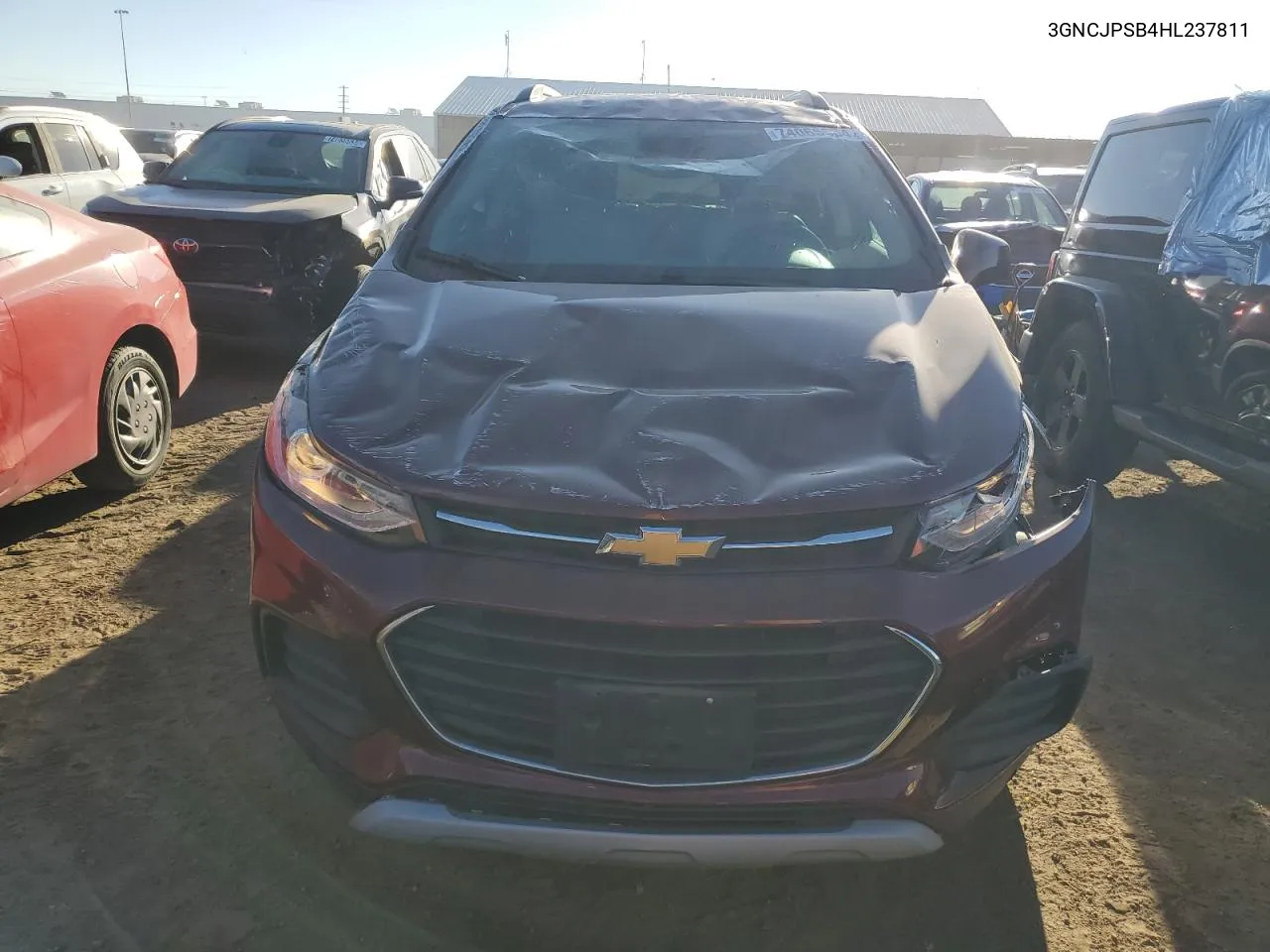 2017 Chevrolet Trax 1Lt VIN: 3GNCJPSB4HL237811 Lot: 74065084