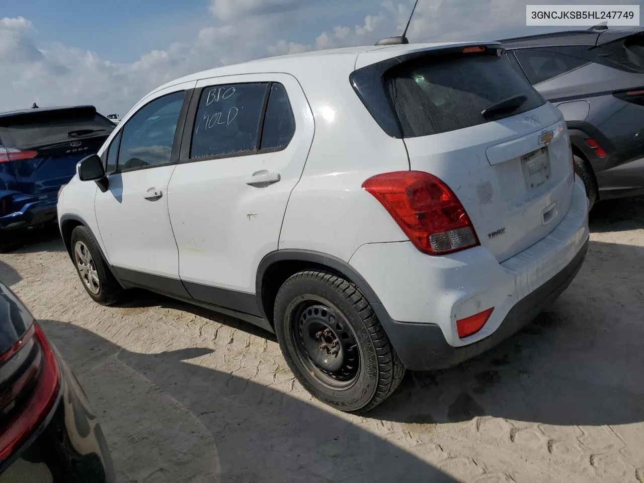 2017 Chevrolet Trax Ls VIN: 3GNCJKSB5HL247749 Lot: 74438084