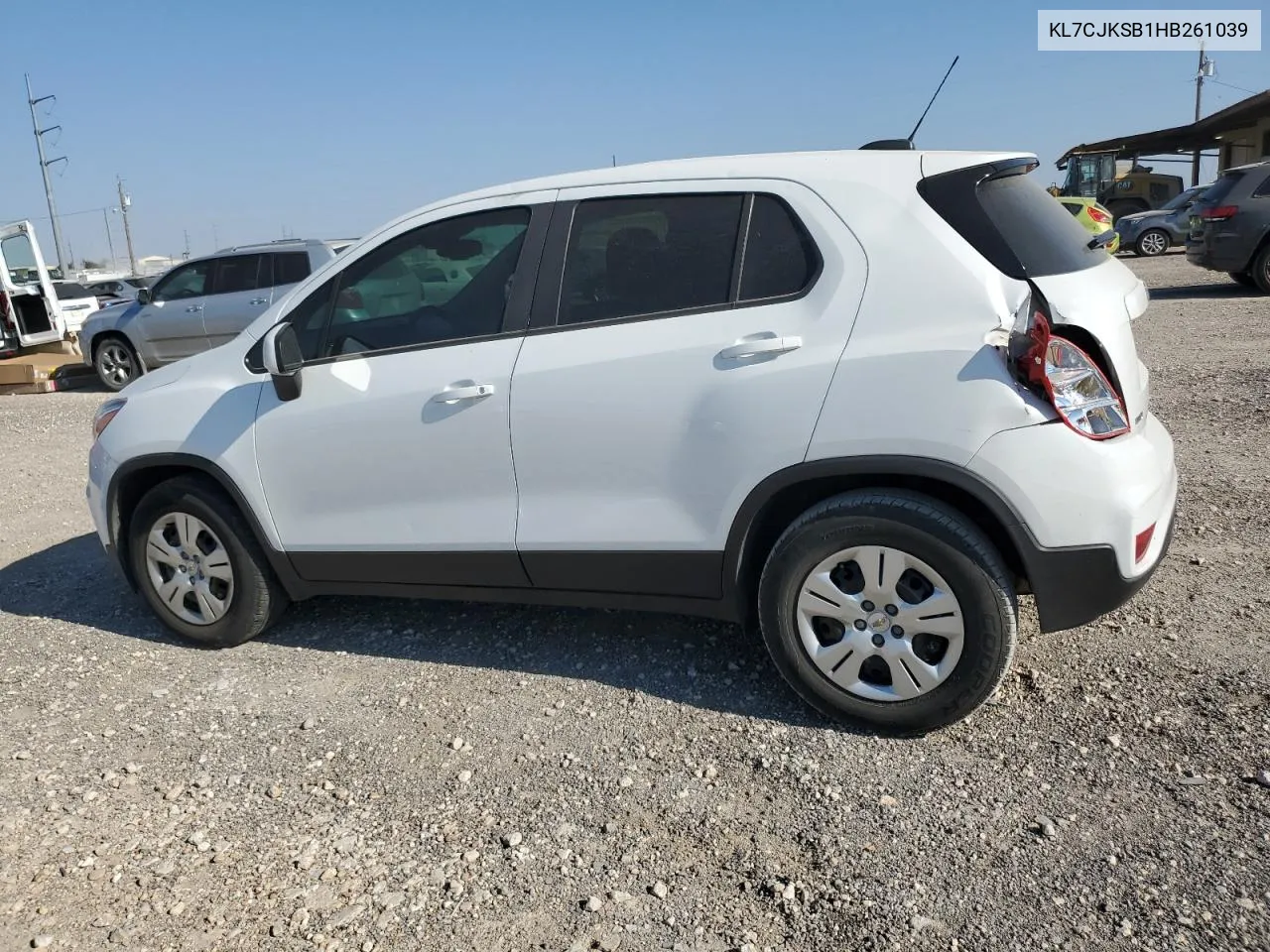 2017 Chevrolet Trax Ls VIN: KL7CJKSB1HB261039 Lot: 74499644