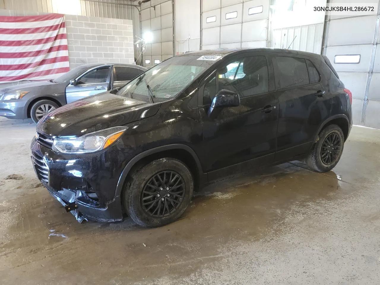 2017 Chevrolet Trax Ls VIN: 3GNCJKSB4HL286672 Lot: 74940304