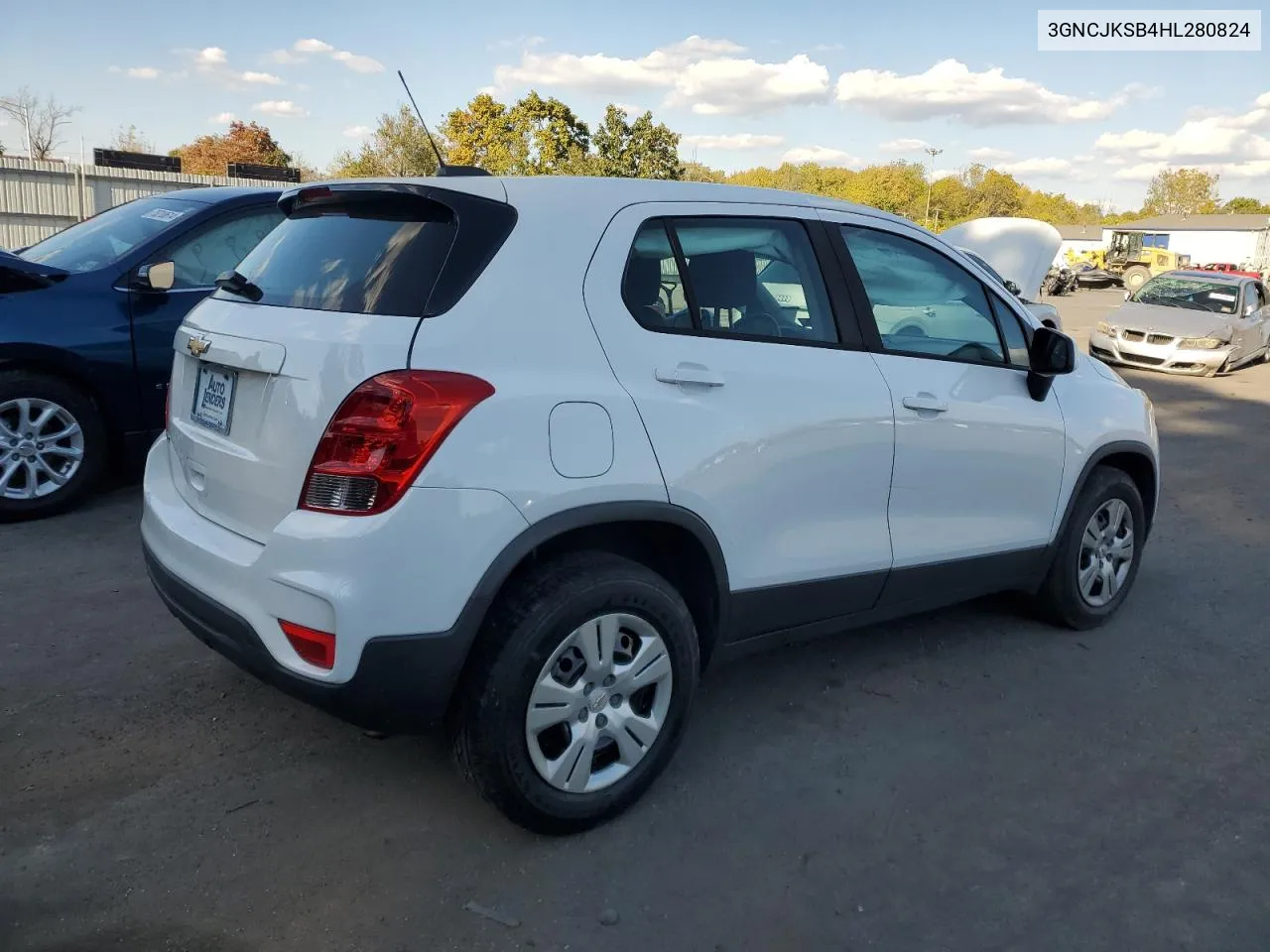 2017 Chevrolet Trax Ls VIN: 3GNCJKSB4HL280824 Lot: 75367034