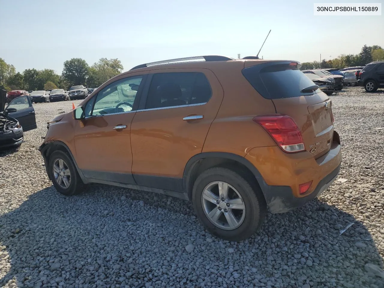 2017 Chevrolet Trax 1Lt VIN: 3GNCJPSB0HL150889 Lot: 75490534