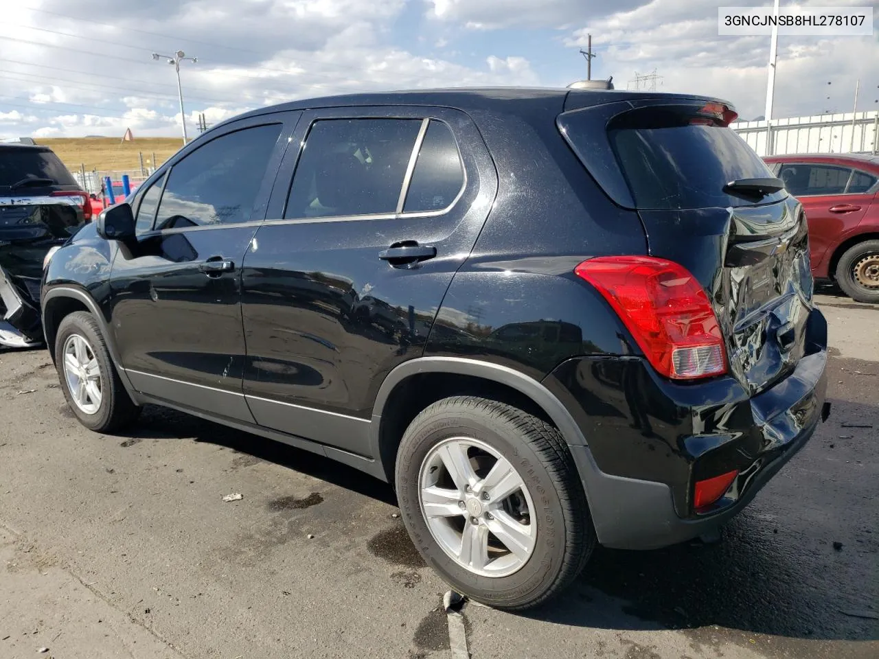 2017 Chevrolet Trax Ls VIN: 3GNCJNSB8HL278107 Lot: 75555884