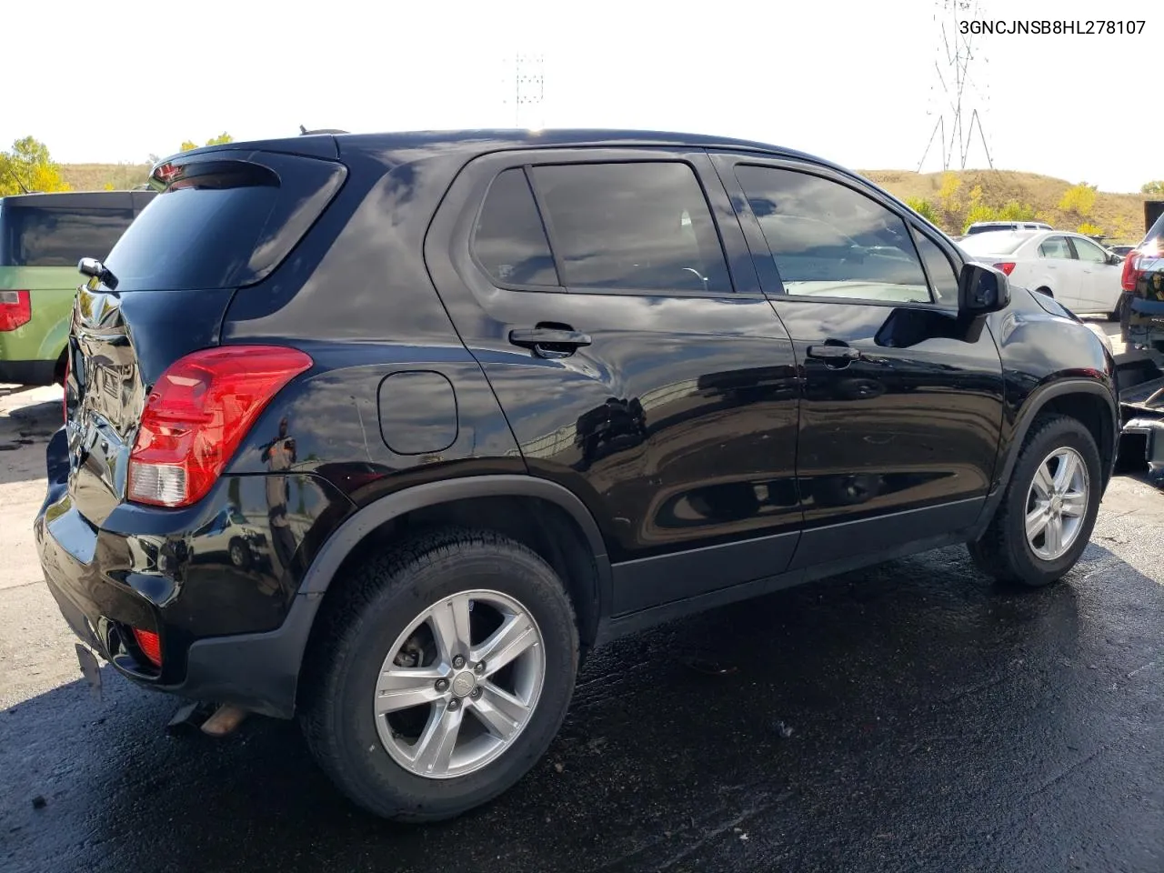 2017 Chevrolet Trax Ls VIN: 3GNCJNSB8HL278107 Lot: 75555884