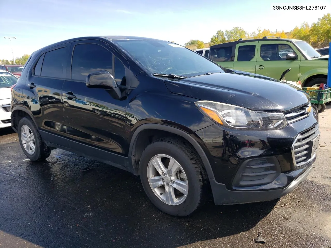 2017 Chevrolet Trax Ls VIN: 3GNCJNSB8HL278107 Lot: 75555884