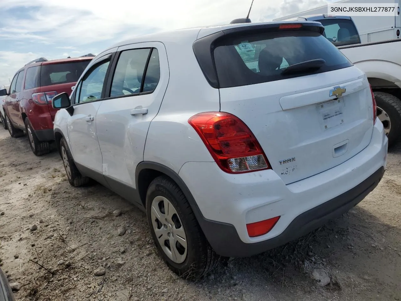 2017 Chevrolet Trax Ls VIN: 3GNCJKSBXHL277877 Lot: 75624134