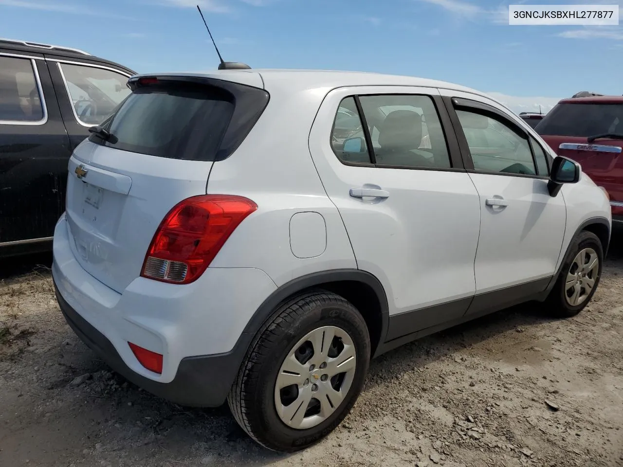 2017 Chevrolet Trax Ls VIN: 3GNCJKSBXHL277877 Lot: 75624134